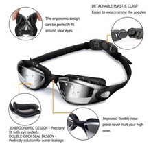 Load image into Gallery viewer, Anti-Fog Swimming Goggles